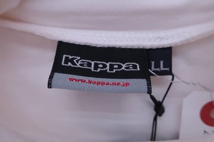 Kappa(カッパ) 長袖ハイネックシャツ 白総柄 メンズ LL N