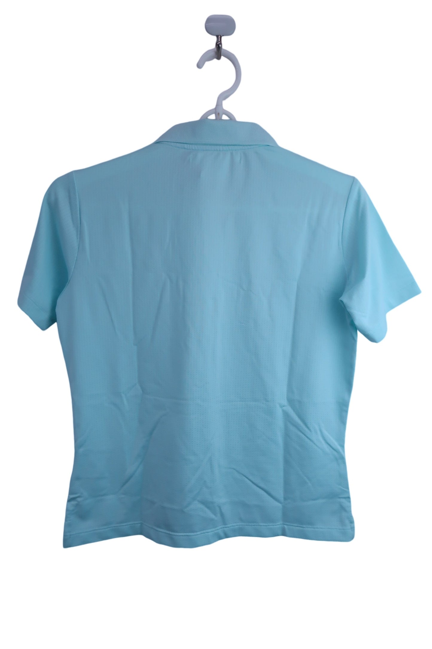 【美品】NIKE GOLF(ナイキゴルフ) ポロシャツ 水色 レディース M ゴルフ用品 2404-0516 中古