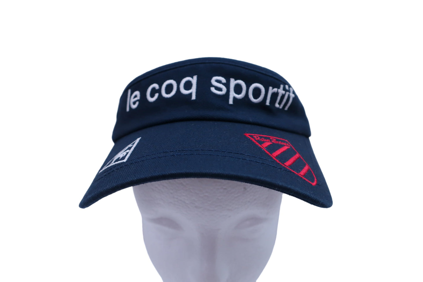 le coq sportif(ルコックスポルティフ) サンバイザー 紺 レディース フリーサイズ B