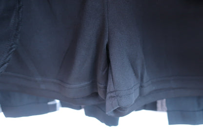 【未使用品】BLUE CRUSH(ブルークラッシュ) スカート（インナーパンツ付き） 黒チェック レディース L ゴルフ用品 2404-0561 新品