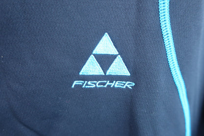 FISCHER(フィッシャー) 長袖ハーフジップシャツ 黒 メンズ L A