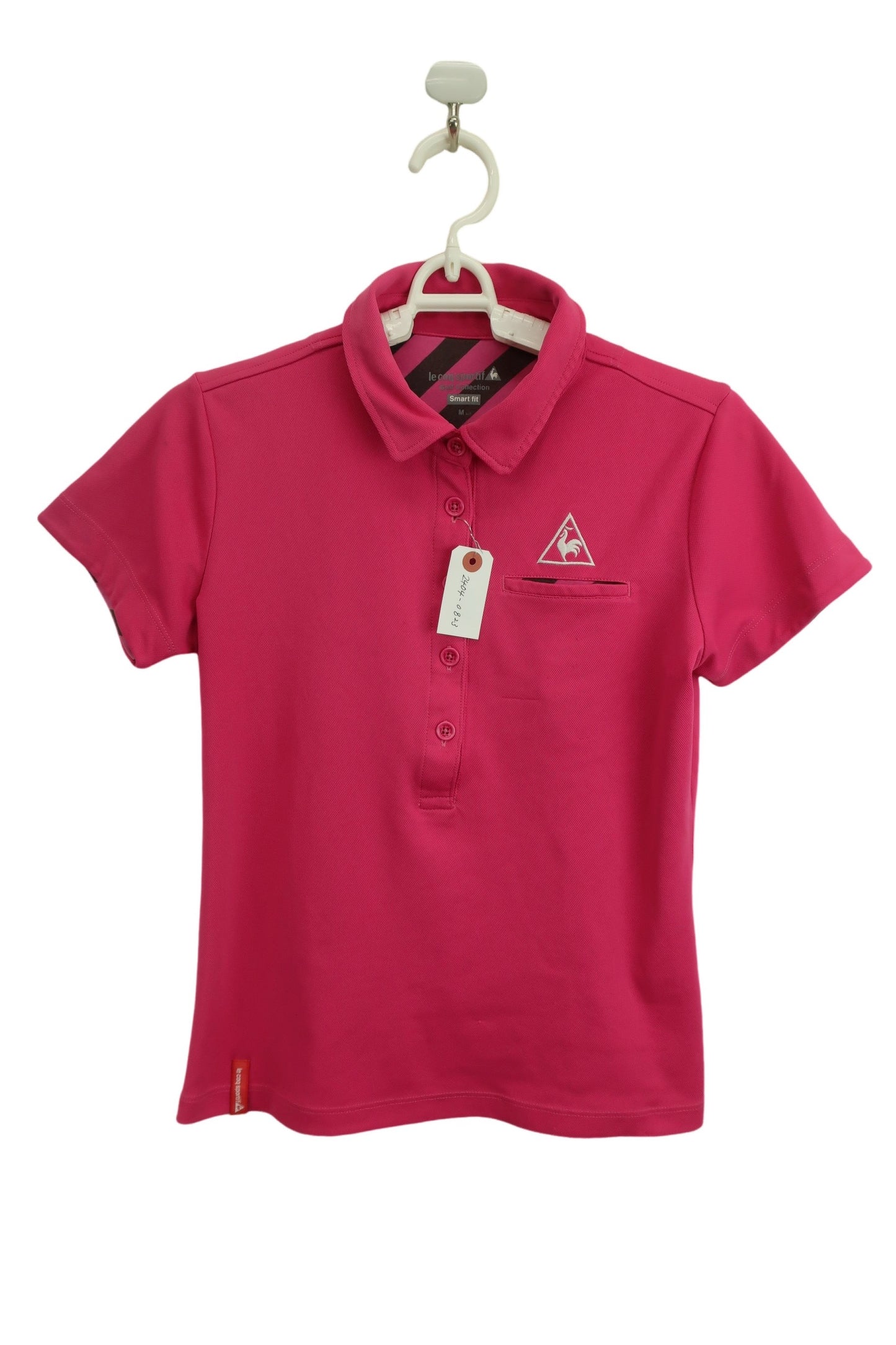 le coq sportif(ルコックスポルティフ) ポロシャツ ピンク レディース M ゴルフ用品 2404-0823 中古