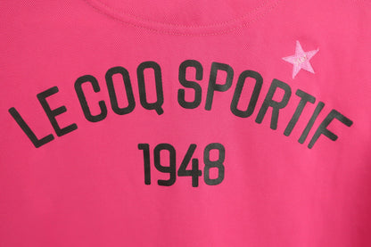 le coq sportif(ルコックスポルティフ) ポロシャツ ピンク レディース M ゴルフ用品 2404-0823 中古