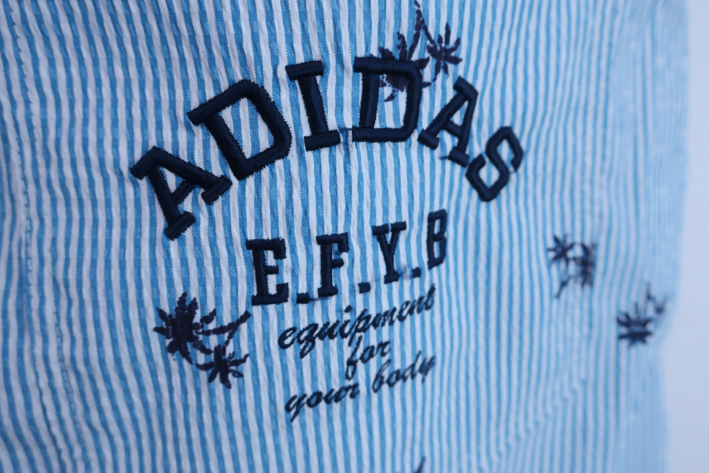 【美品】adidas(アディダス) スカート 青ストライプ レディース L/G ゴルフ用品 2404-0824 中古