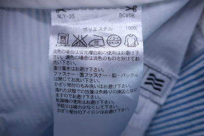 【美品】adidas(アディダス) スカート 青ストライプ レディース L/G ゴルフ用品 2404-0824 中古