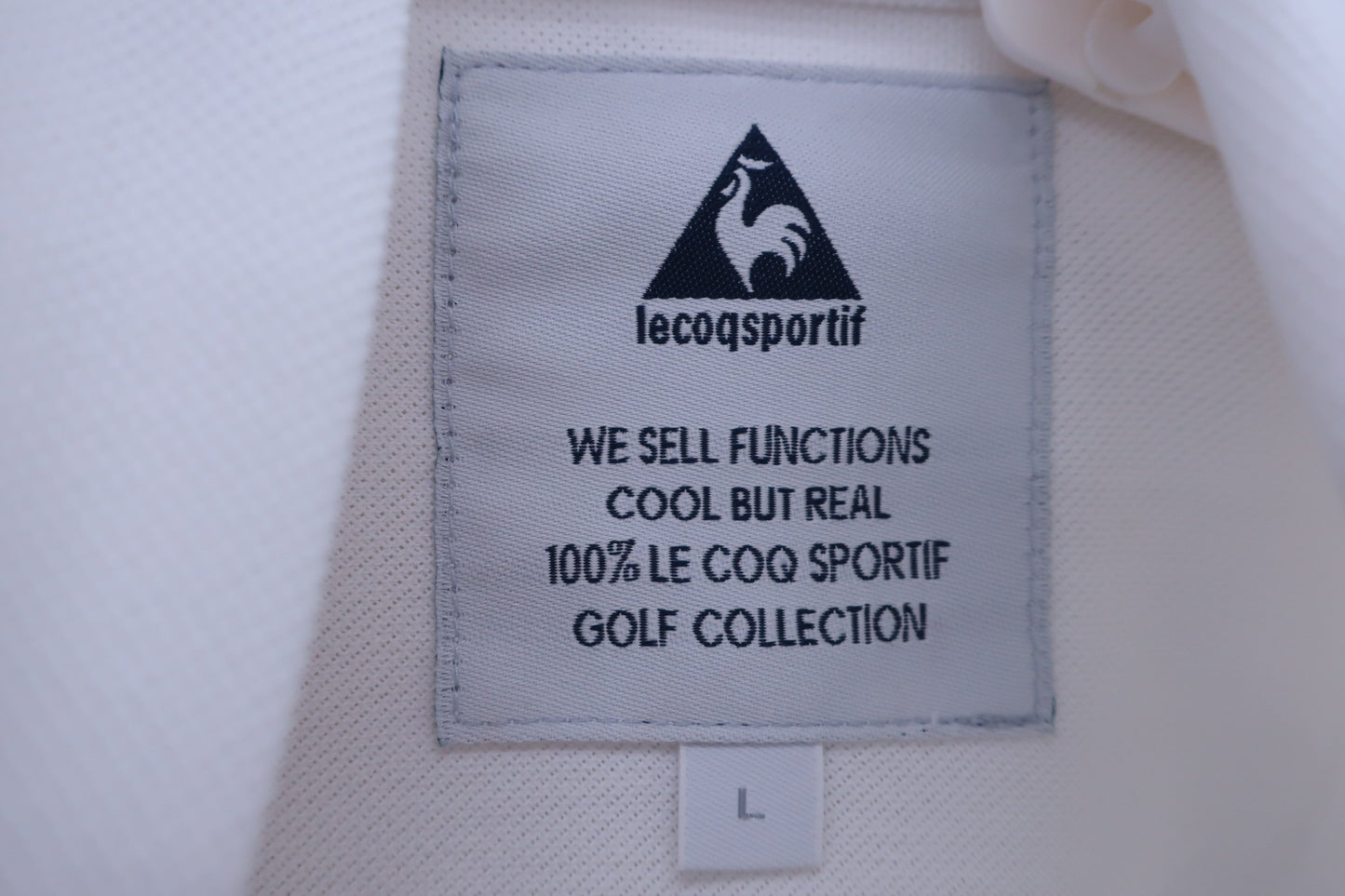 le coq sportif(ルコックスポルティフ) パーカー 白 レディース L QGL4616 N