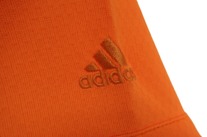 【未使用品】adidas(アディダス) ポロシャツ オレンジ レディース XS ゴルフ用品 2404-0838 新品