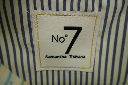 【未使用品】Samantha Thavasa(サマンサタバサ) ポロシャツ 黄色総柄 レディース 36 ゴルフ用品 2404-0950 新品