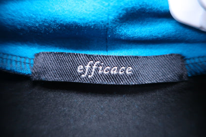 efficace(エフィカス) ハイネックシャツ 青黒 レディース S A