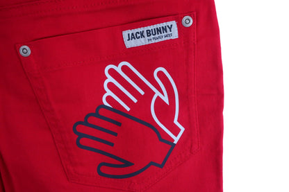 Jack Bunny(ジャックバニー) ショートパンツ 赤 レディース 0 263-8132206 A