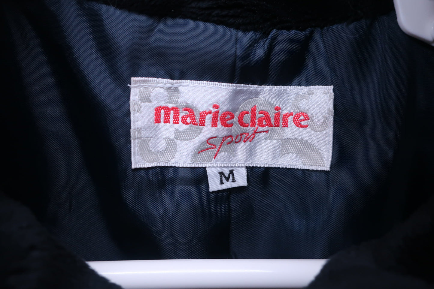 marie claire sport(マリ・クレール・スポーツ) ダウンワンピース(スカート取り外し可能) 紺 レディース M A