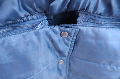 marie claire sport(マリ・クレール・スポーツ) ダウンワンピース(スカート取り外し可能) 紺 レディース M A