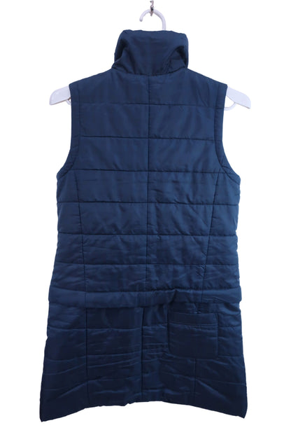 marie claire sport(マリ・クレール・スポーツ) ダウンワンピース(スカート取り外し可能) 紺 レディース M A