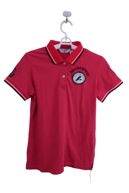 Munsingwear(マンシングウェア) ポロシャツ 赤 レディース M ゴルフ用品 2405-0234 中古