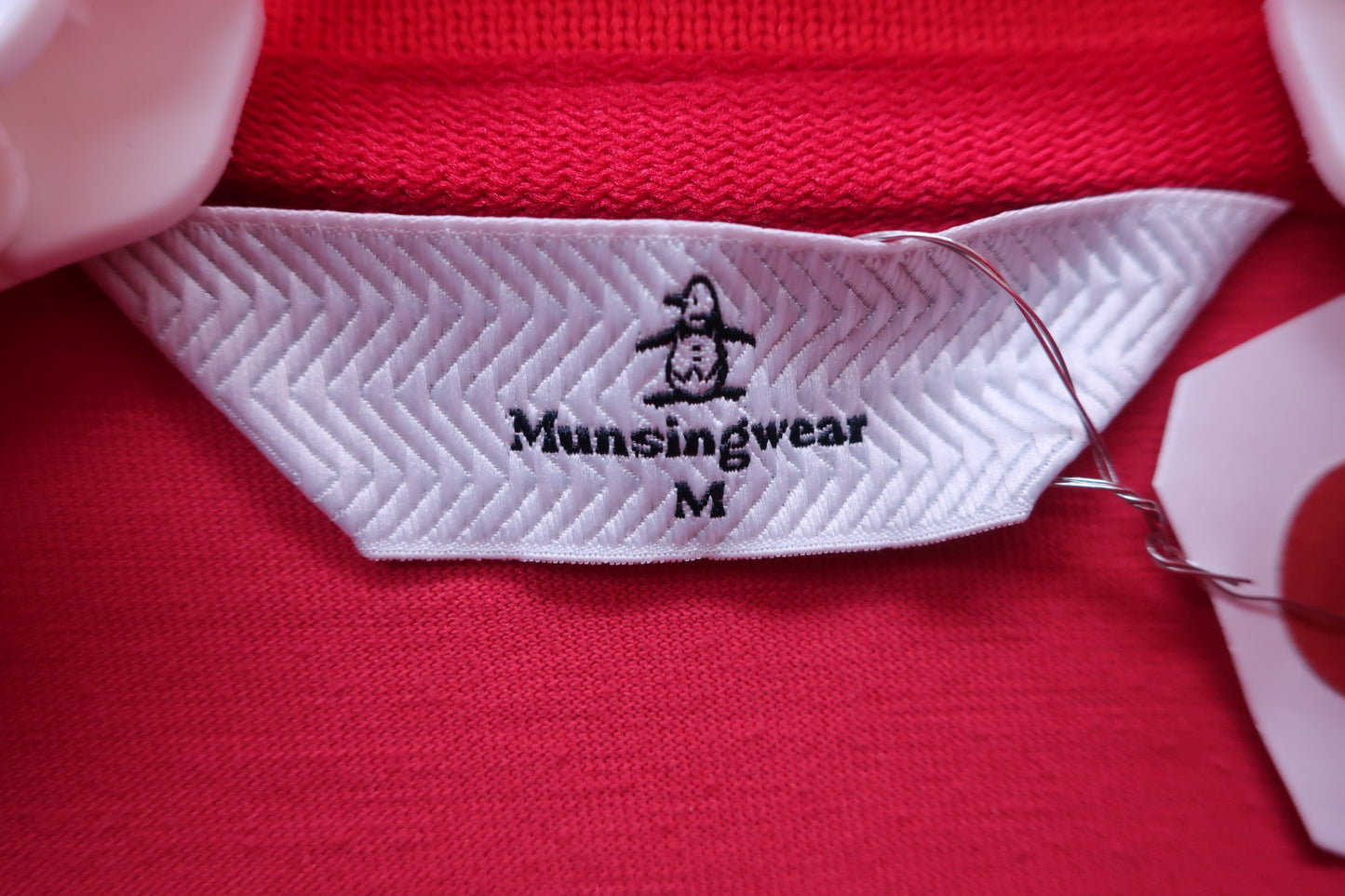 Munsingwear(マンシングウェア) ポロシャツ 赤 レディース M ゴルフ用品 2405-0234 中古