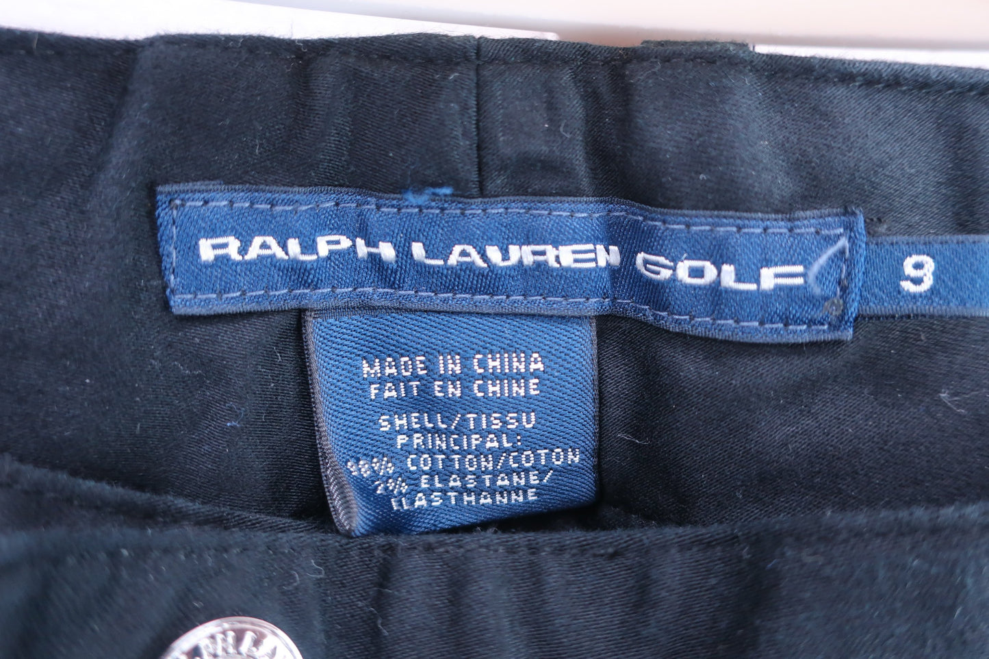 RALPH LAUREN GOLF(ラルフローレンゴルフ) パンツ 黒 レディース 9 A