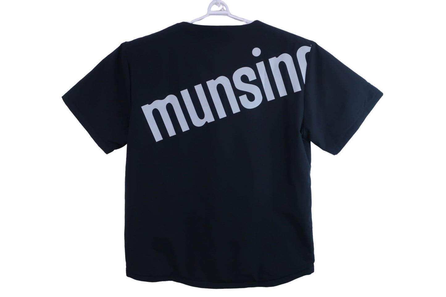 Munsingwear(マンシングウェア) 半袖ブルゾン 黒 メンズ LL A