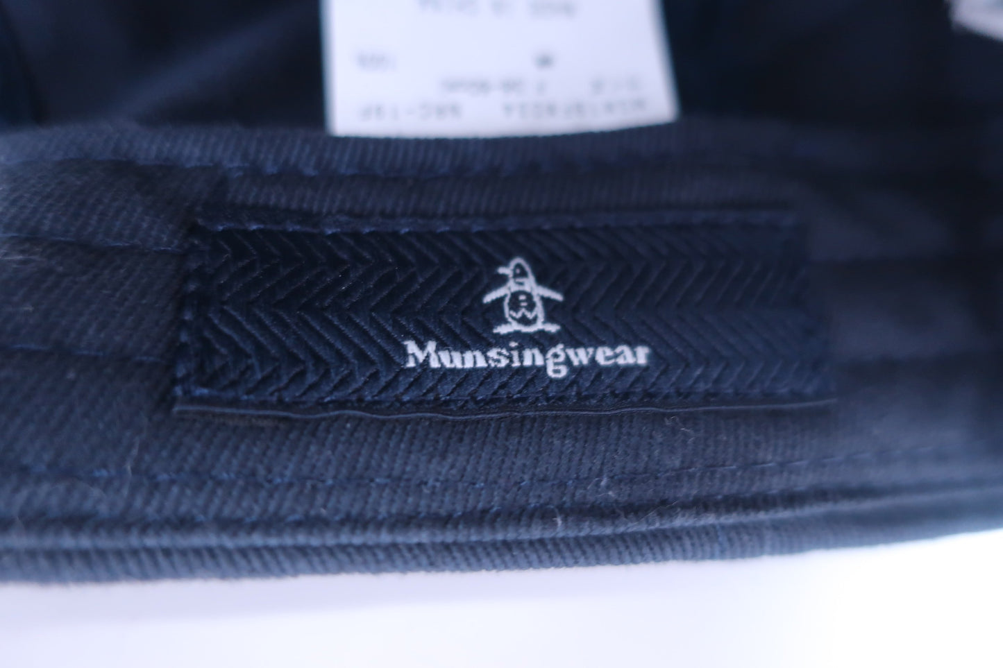 Munsingwear(マンシングウェア) キャップ 紺 レディース 56-60cm B