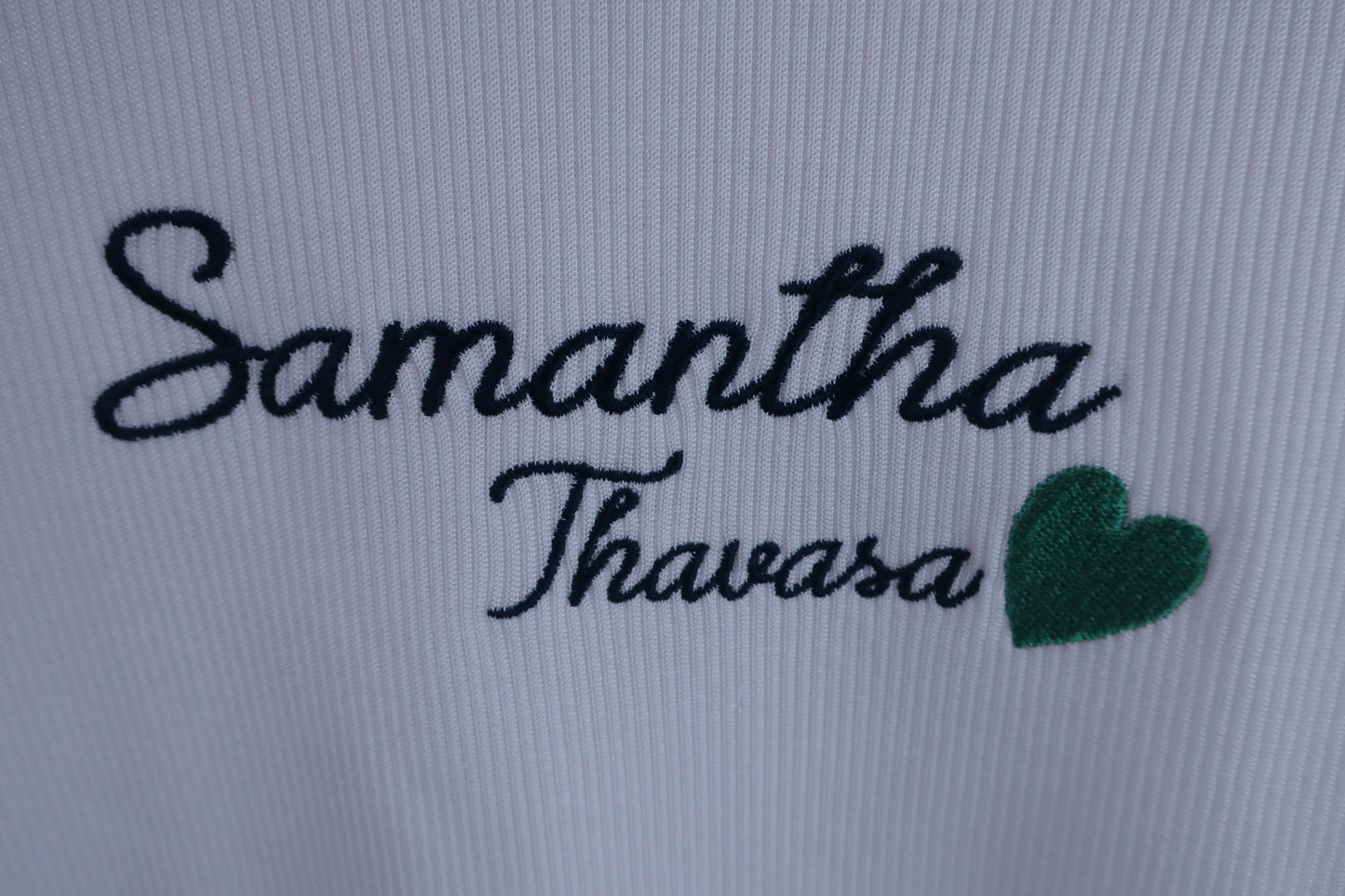 Samantha Thavasa(サマンサタバサ) 半袖モックネックシャツ ホワイト レディース M 0077-2211300009 N