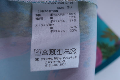 【未使用品】Samantha Thavasa(サマンサタバサ) ポロシャツ グリーンフルーツ柄 レディース 38 0076-2011100113 ゴルフ用品 2405-0330 新品