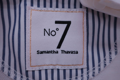 【未使用品】Samantha Thavasa(サマンサタバサ) ポロシャツ ホワイト レディース 38 ゴルフ用品 2405-0335 新品