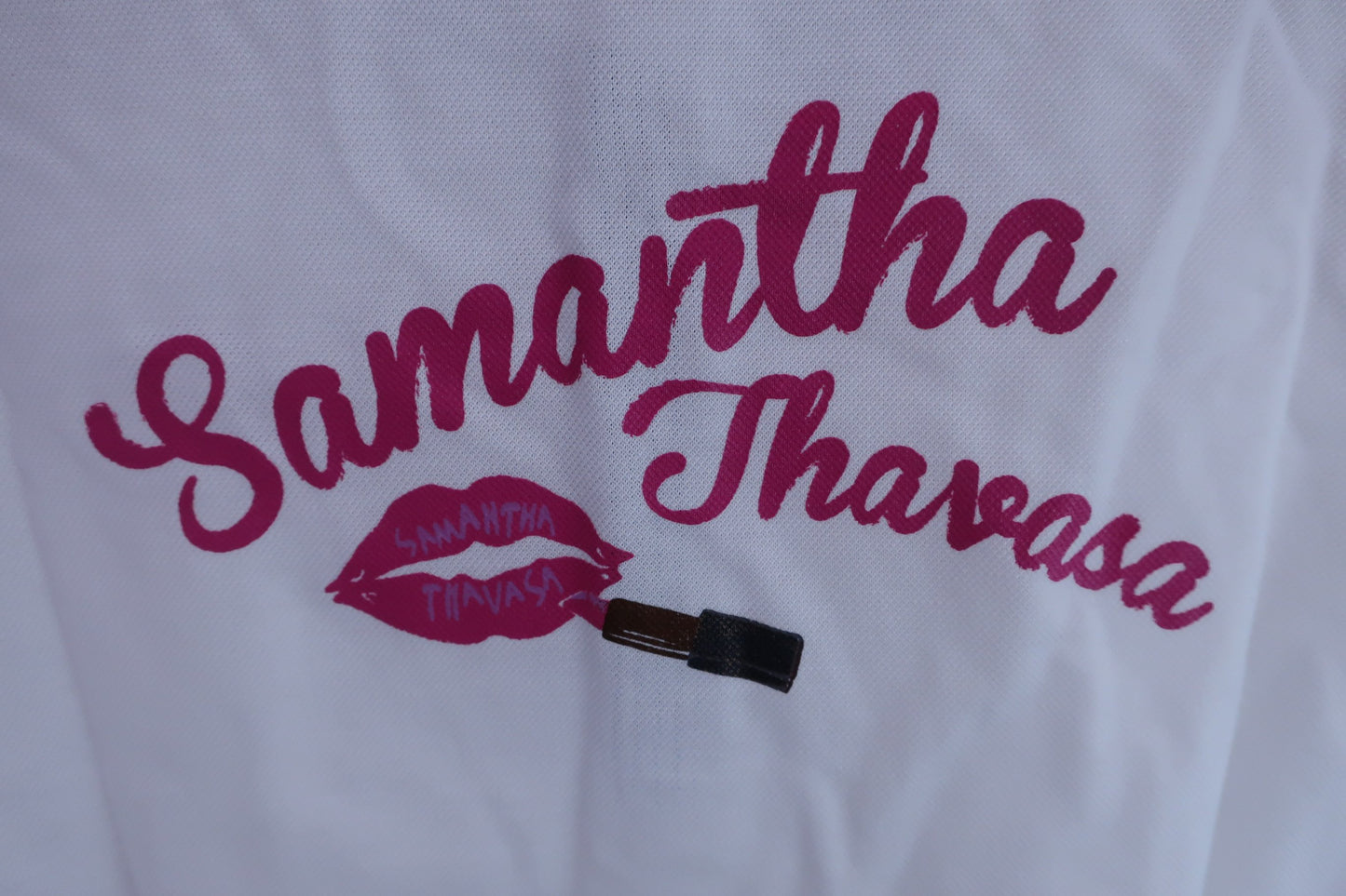 【未使用品】Samantha Thavasa(サマンサタバサ) ポロシャツ ホワイト レディース 38 ゴルフ用品 2405-0335 新品