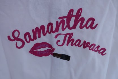 【未使用品】Samantha Thavasa(サマンサタバサ) ポロシャツ ホワイト レディース 38 ゴルフ用品 2405-0335 新品
