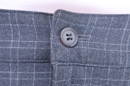 【美品】ZOY(ゾーイ) スカート グレーチェック レディース L ゴルフ用品 2405-0399 中古