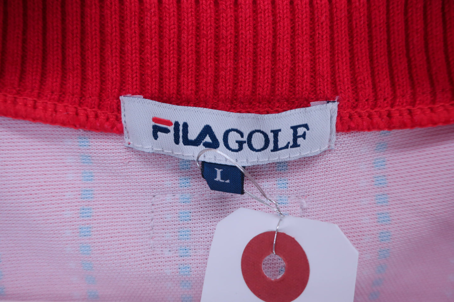 FILA GOLF(フィラゴルフ) ニットベスト 赤 レディース L A