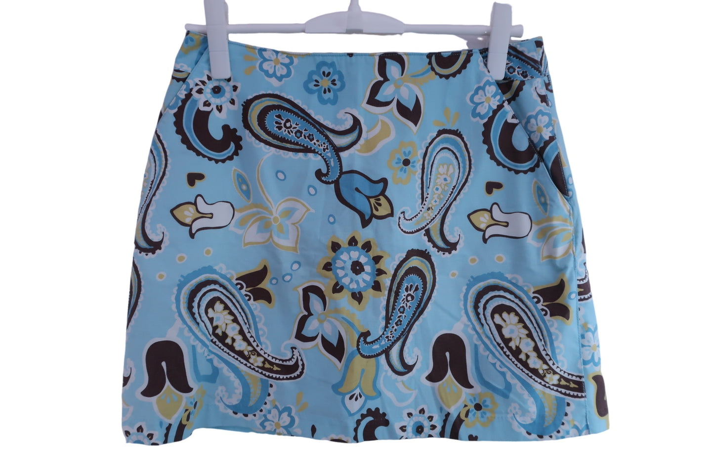 adidas(アディダス) スカート 水色総柄 レディース 6 ゴルフ用品 2405-0417 中古