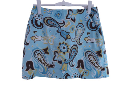 adidas(アディダス) スカート 水色総柄 レディース 6 ゴルフ用品 2405-0417 中古