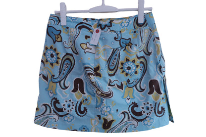 adidas(アディダス) スカート 水色総柄 レディース 6 ゴルフ用品 2405-0417 中古