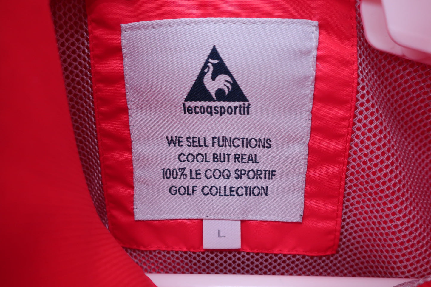 le coq sportif(ルコックスポルティフ) ナイロンブルゾン オレンジ レディース L A