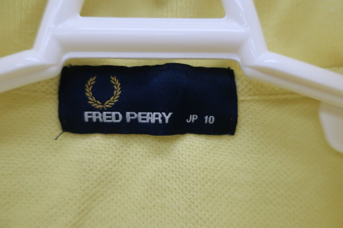 FRED PERRY(フレッドペリー) ポロシャツ 黄色 レディース JP 10 B