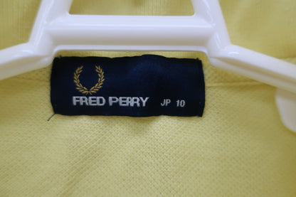 FRED PERRY(フレッドペリー) ポロシャツ 黄色 レディース JP 10 B