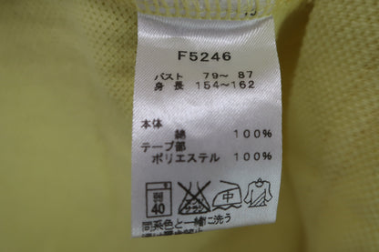 FRED PERRY(フレッドペリー) ポロシャツ 黄色 レディース JP 10 B