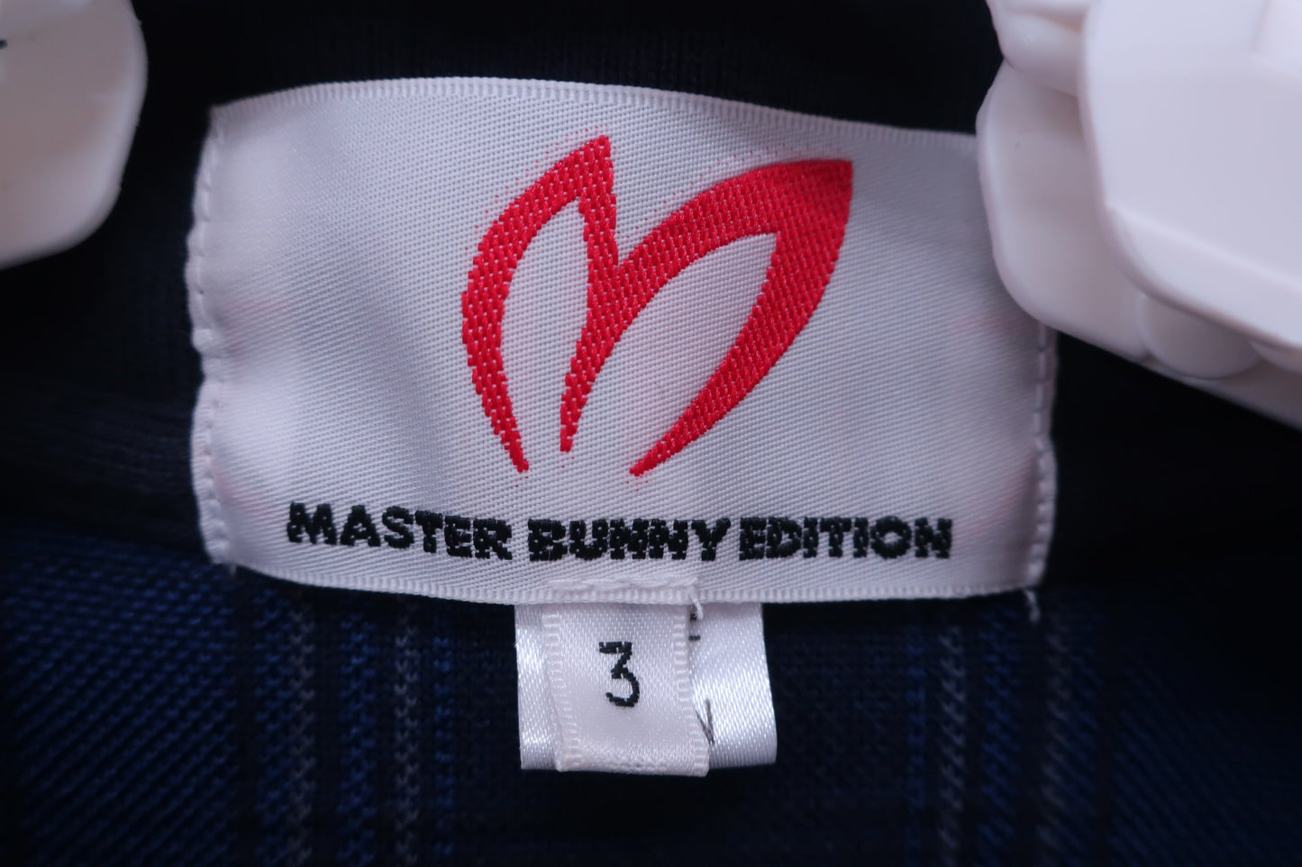 MASTER BUNNY EDITION(マスターバニーエディション) ポロシャツ 青系チェック レディース 3 B