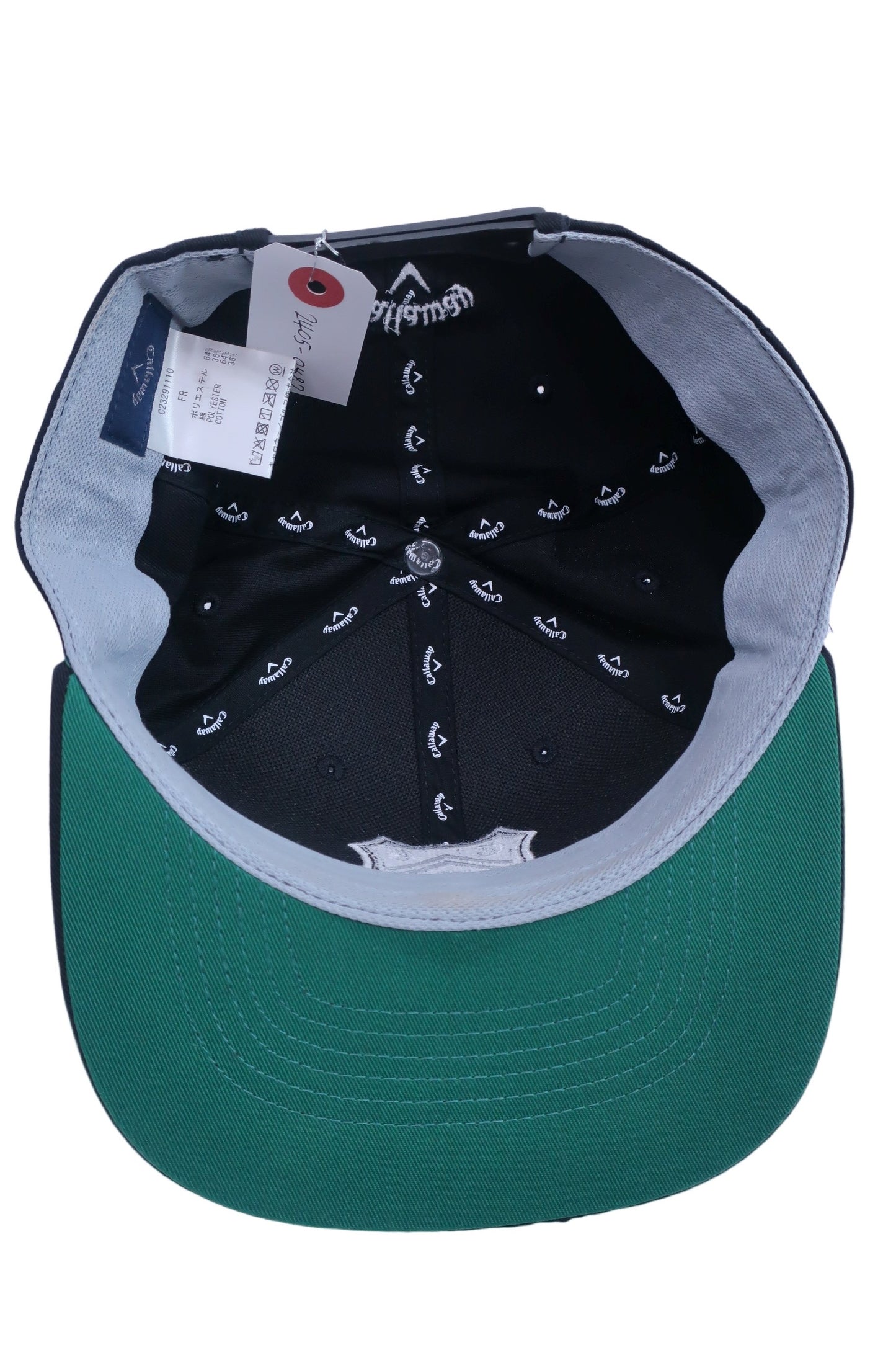 Callaway(キャロウェイ) キャップ 黒 メンズ フリーサイズ ゴルフ用品 2405-0487 中古