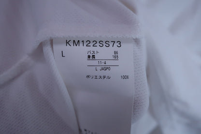 【美品】Kappa(カッパ) ポロシャツ 白 レディース L ゴルフ用品 2406-0020 中古