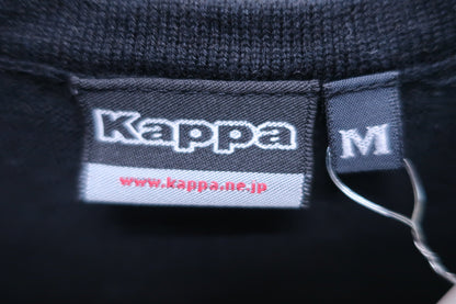 Kappa(カッパ) ニットベスト 黒白 レディース M A