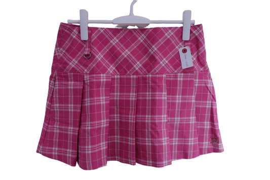 EDWIN GOLF(エドウィンゴルフ) スカート（インナーパンツ付） ピンク レディース M ゴルフ用品 2406-0032 中古