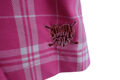 EDWIN GOLF(エドウィンゴルフ) スカート（インナーパンツ付） ピンク レディース M ゴルフ用品 2406-0032 中古