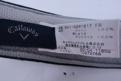 Callaway(キャロウェイ) サンバイザー 黒 レディース FR 241-0291817 B