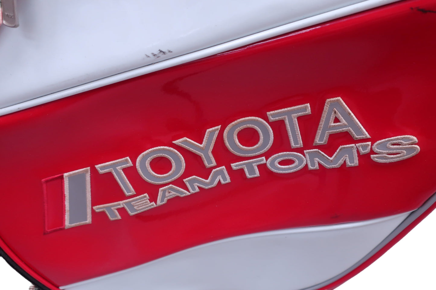 TOYOTA(トヨタ) エナメルキャディバッグ 赤 team TOMS B