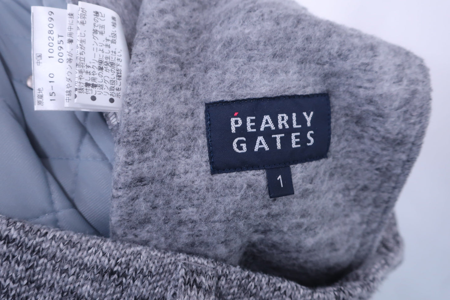 PEARLY GATES(パーリーゲイツ) 中綿パンツ グレー レディース 1 055-5231128 A