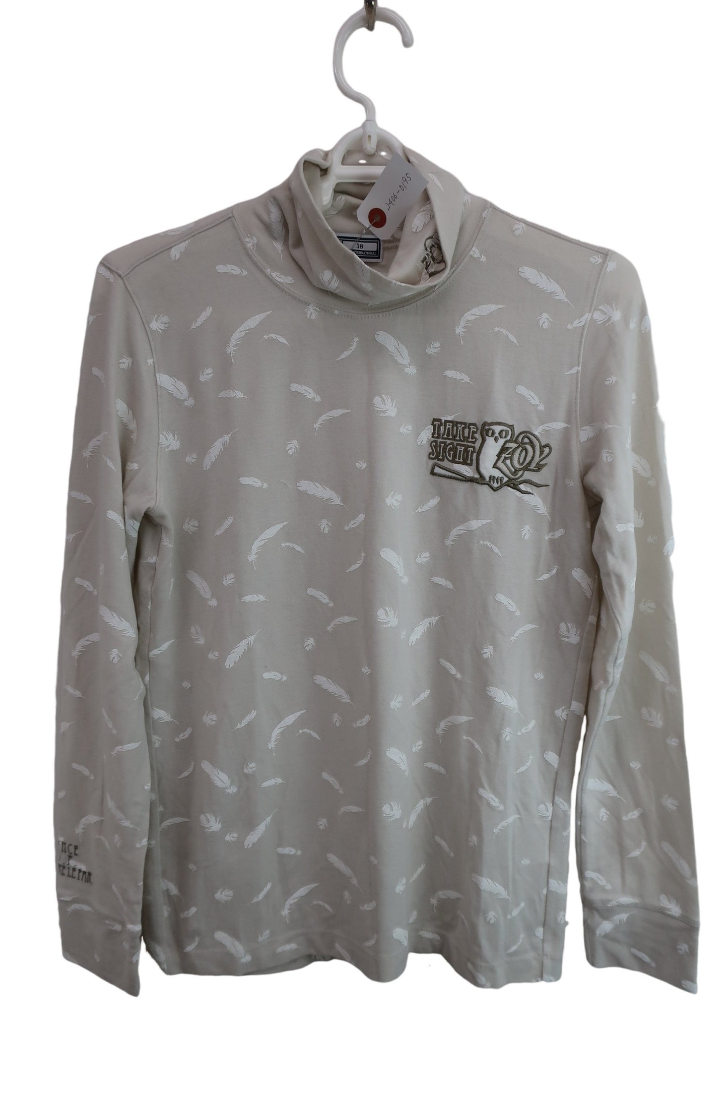 ZOY(ゾーイ) ハイネックシャツ ベージュ レディース 38 ゴルフ用品 2406-0195 中古