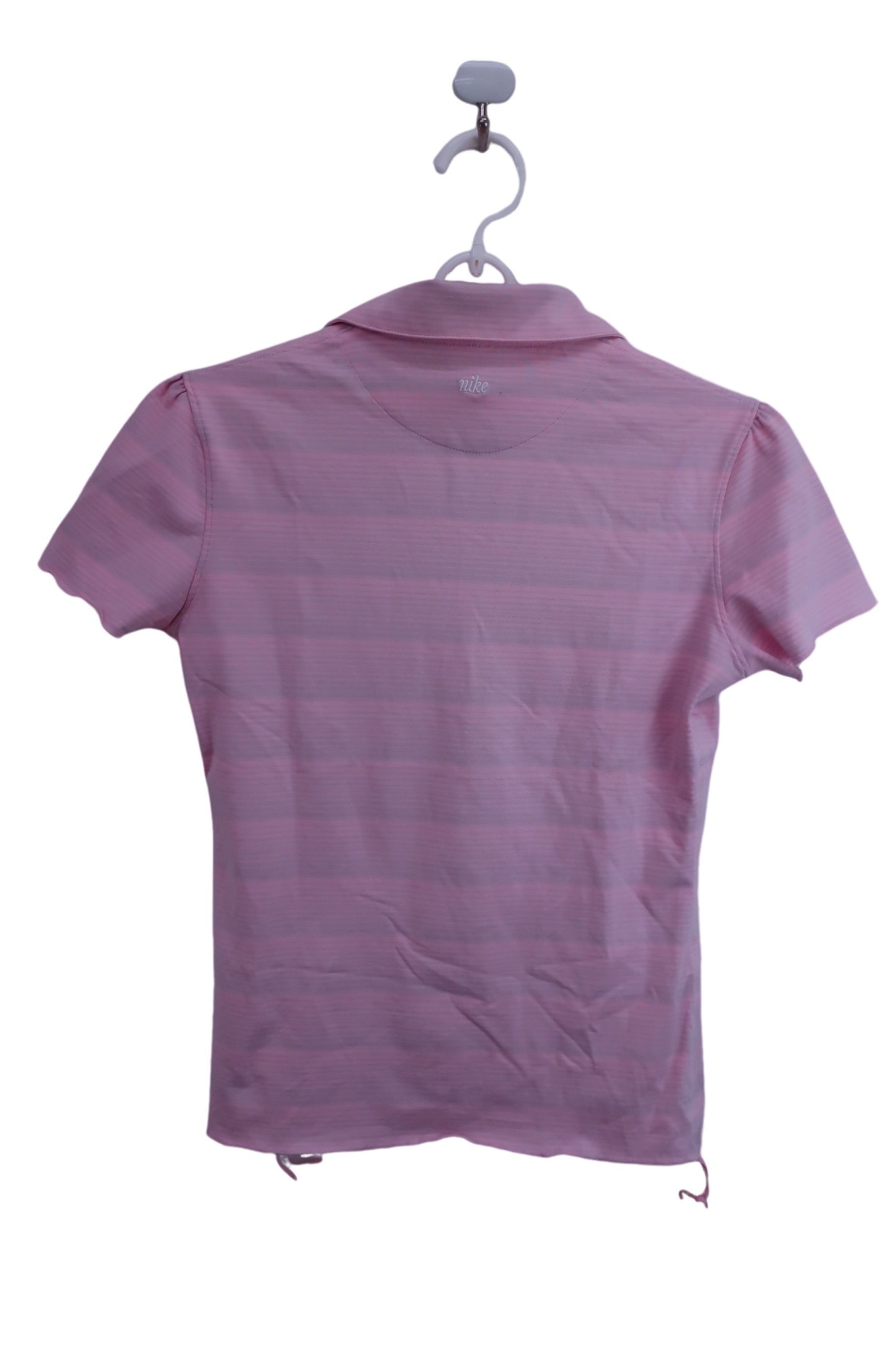 【美品】NIKE GOLF ポロシャツ ピンク レディース M ゴルフ用品 2406-0233 中古