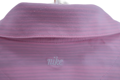 【美品】NIKE GOLF ポロシャツ ピンク レディース M ゴルフ用品 2406-0233 中古