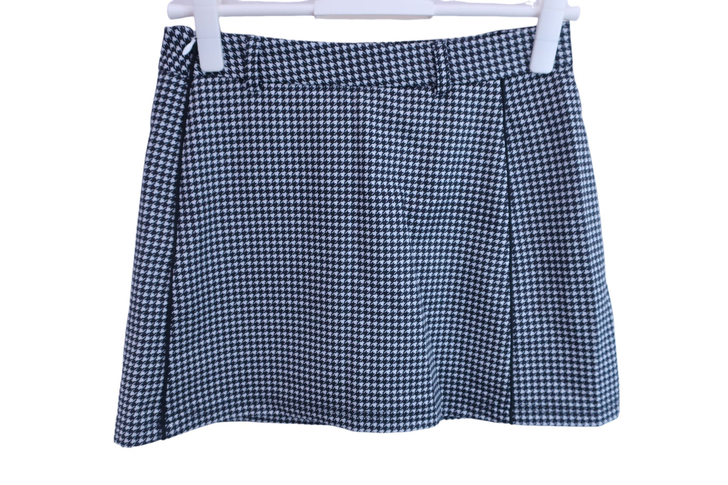 【美品】PGM GOLF スカート 白黒千鳥柄 レディース M ゴルフ用品 2406-0248 中古