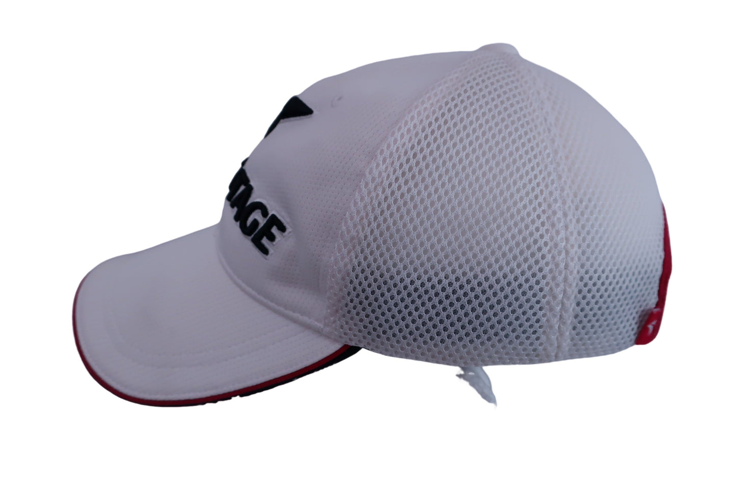 TOURSTAGE(ツアーステージ) キャップ 白赤ライン メンズ L(57~60cm) A